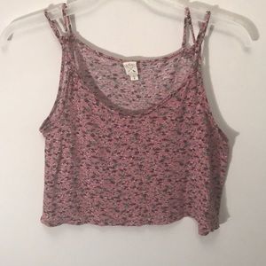 Pink crop top
